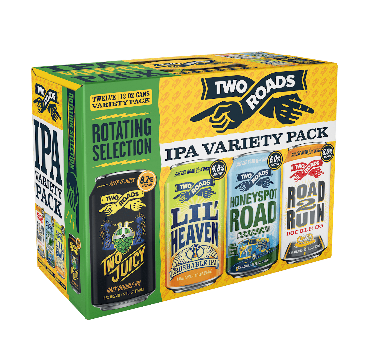 Two Roads Variety 12pk 12oz Cans