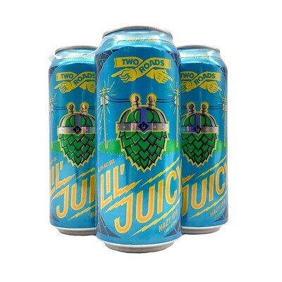 Two Roads Lil Juicy DDH IPA 4pk 16oz Cans