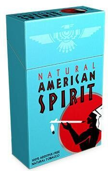 American Spirits Light Blue Pack