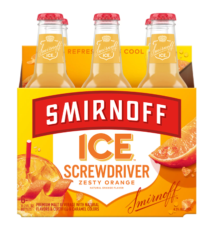 Smirnoff Ice Screwdriver 6pk 12oz Bottles