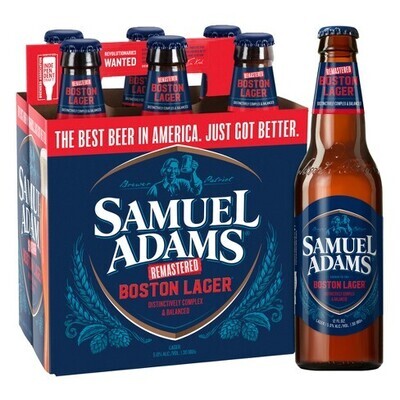 Sam Adams Boston Lager 6pk 12oz Bottles