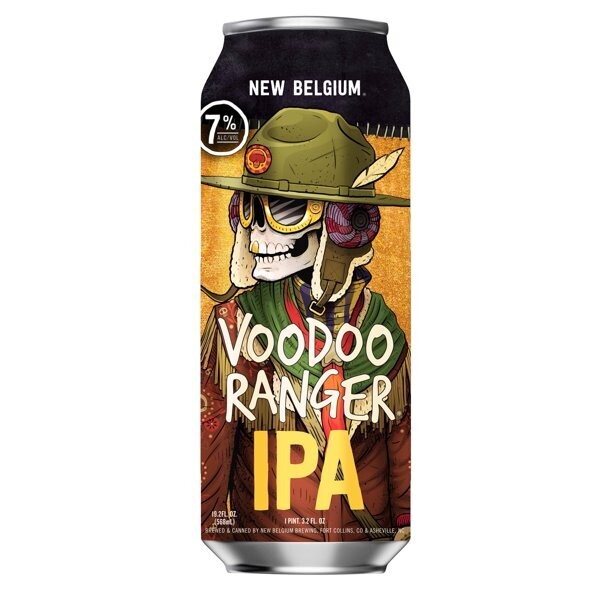 New Belgium Voodoo Ranger IPA 19.2oz Can