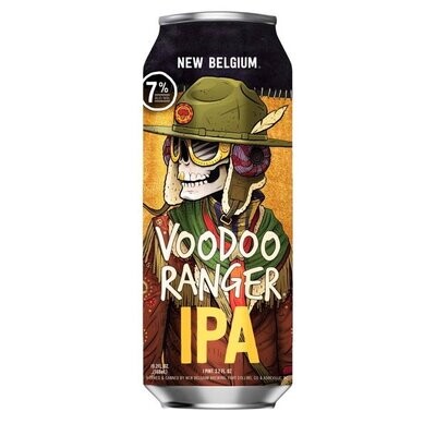 New Belgium Voodoo Ranger IPA 19.2oz Can
