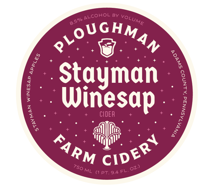 Ploughman Stayman Winesap Cider 4pk 12oz Cans