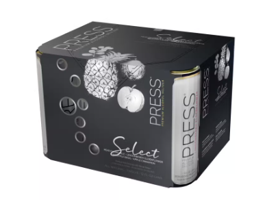 Press Select Variety Seltzer 12pk 12oz Cans