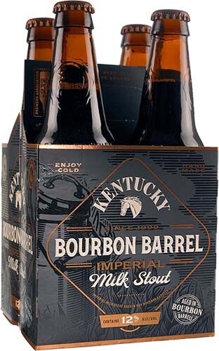 Kentucky Bourbon Barrel Imperial Milk Stout 4pk 12oz Bottles