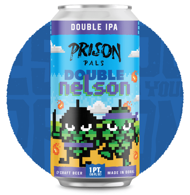 Prison Pals Double Nelson Hazy DIPA 4pk 16oz Cans