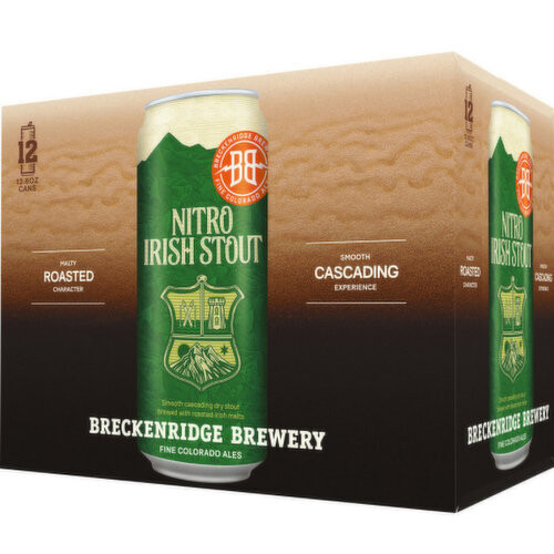 Breckenridge Nitro Stout 12pk 13.6oz Cans