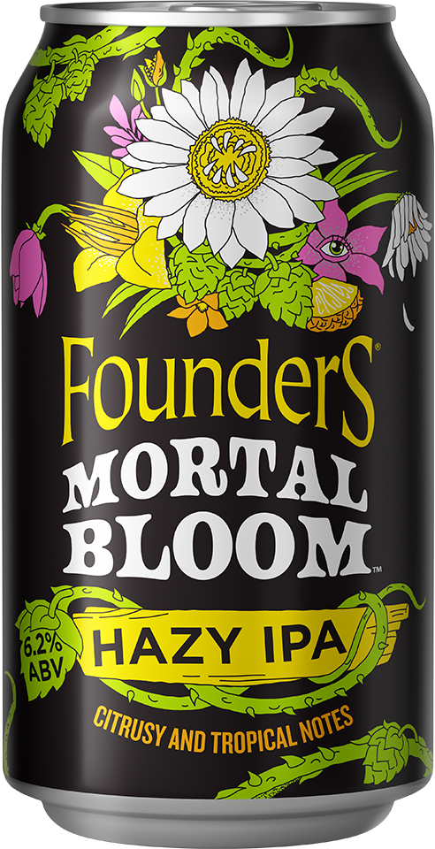 Founders Mortal Bloom Hazy IPA 6pk 12oz Cans