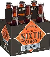 Boulevard Sixth Glass Quad 6pk 12oz Bottles