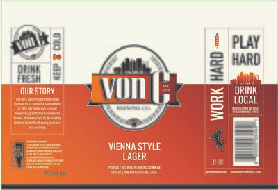Von C Vienna Lager 4pk 16oz Cans