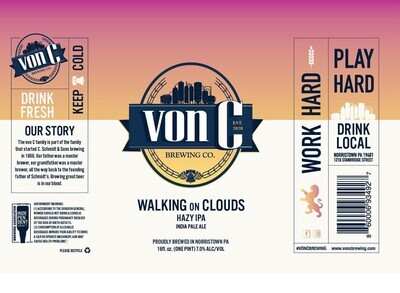 Von C Walking on Clouds NEIPA 4pk 16oz Cans