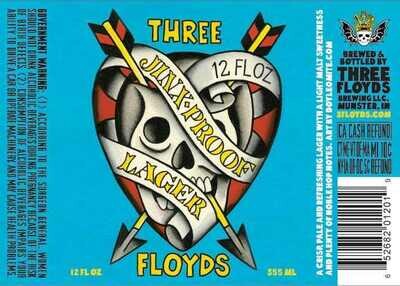 Three Floyds Jinx Proof Lager 6pk 12oz Cans