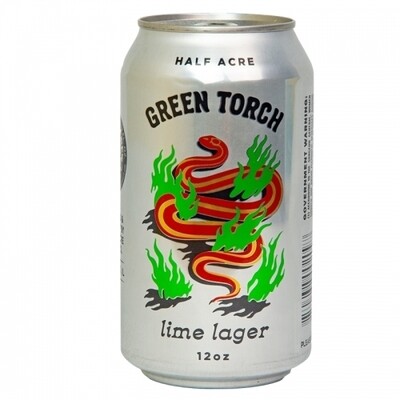 Half Acre Green Torch Lime Lager 6pk 12oz Cans