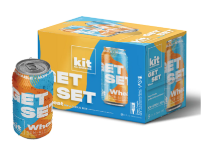Kit Get Set Wheat N.A. 6pk 12oz Cans