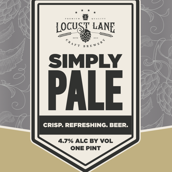 Locust Lane Simply Pale Ale 4pk 16oz Cans