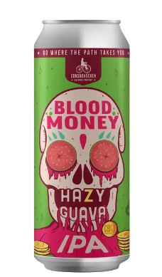 Conshohocken Blood Money Guava IPA 4pk 16oz Cans