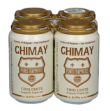 Chimay White Cinq Cents 4pk 12oz Cans