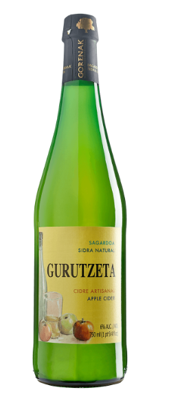 Gurutzeta Sagardoa Cider 750ml Bottle