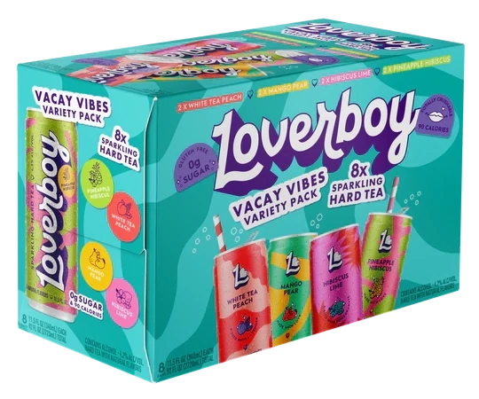 Loverboy Vacay Vibes Variety Pack 8pk 12oz Cans