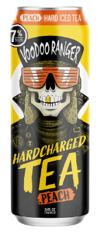New Belgium Hardcharged Peach Tea 24oz Can