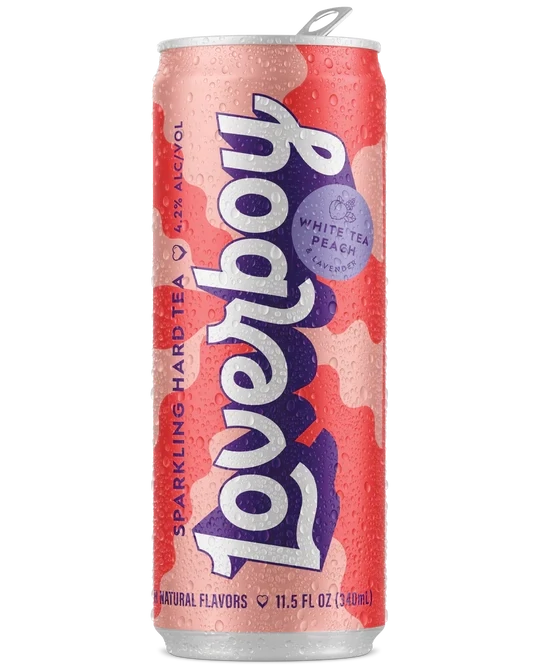 Loverboy White Peach Tea 6pk 12oz Cans