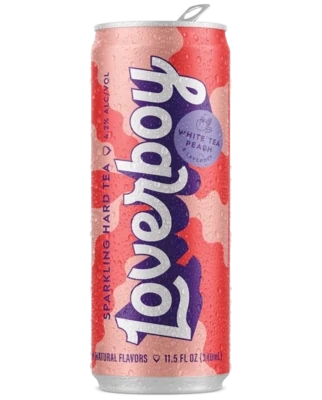 Loverboy White Peach Tea 6pk 12oz Cans
