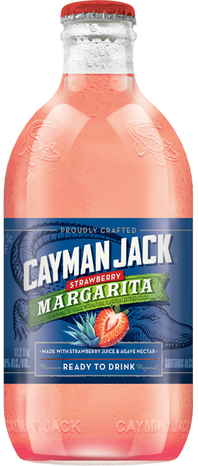 Cayman Jack Strawberry Margarita 6pk 12oz Bottles
