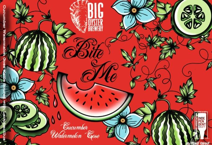 Big Oyster Bite Me Gose 4pk 16oz Cans