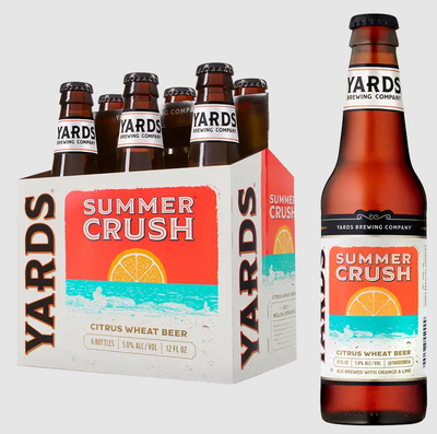 Yards Summer Crush Citrus Wheat 6pk 12oz Bottles