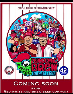 Red White &amp; Brew Phandemic Brew 4pk 16oz Cans