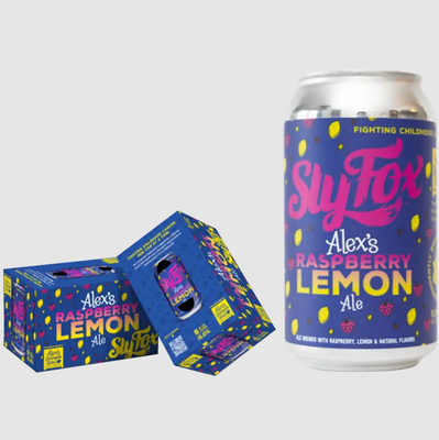 Sly Fox Alex&#39;s Raspberry Lemonade 6pk 12oz Cans