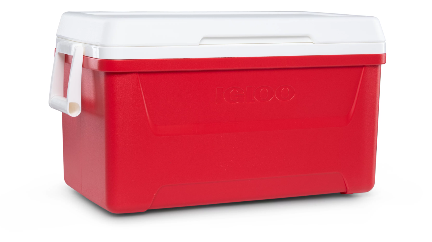Igloo Red Hard Cooler 48 Quarts (Fits 76 Cans)