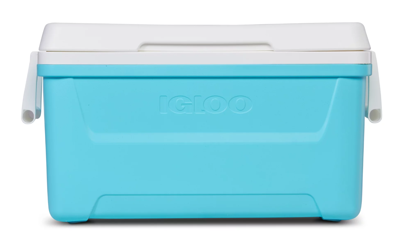 Igloo Turquoise Hard Cooler 48 Quarts (Fits 76 Cans)