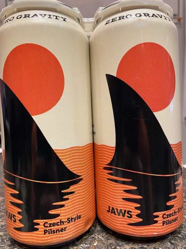 Zero Gravity Jaws Czech Pilsner 4pk 16oz Cans