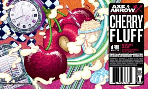 Axe &amp; Arrow Rotating Fluff Sour 4pk 16oz Cans