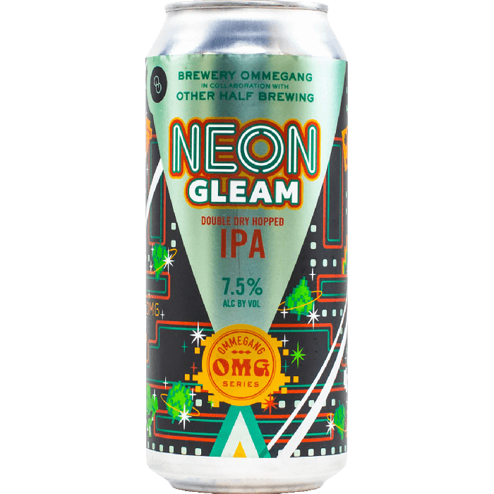 Ommegang Neon Gleam DDH Hazy IPA 4pk 16oz Cans