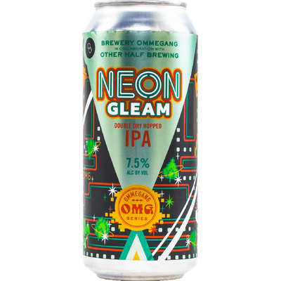 Ommegang Neon Gleam DDH Hazy IPA 4pk 16oz Cans