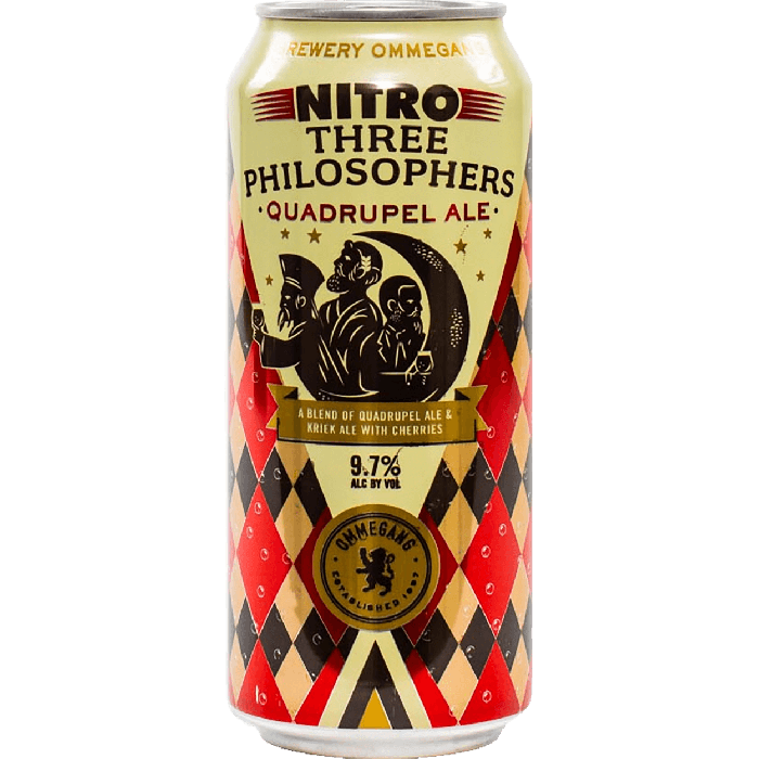 Ommegang Three Philosophers Belgian Quad Nitro 4pk 16oz Cans