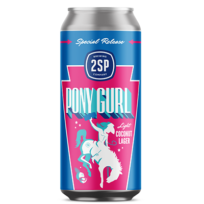 2SP Pony Gurl Light Coconut Lager 6pk 16oz Cans
