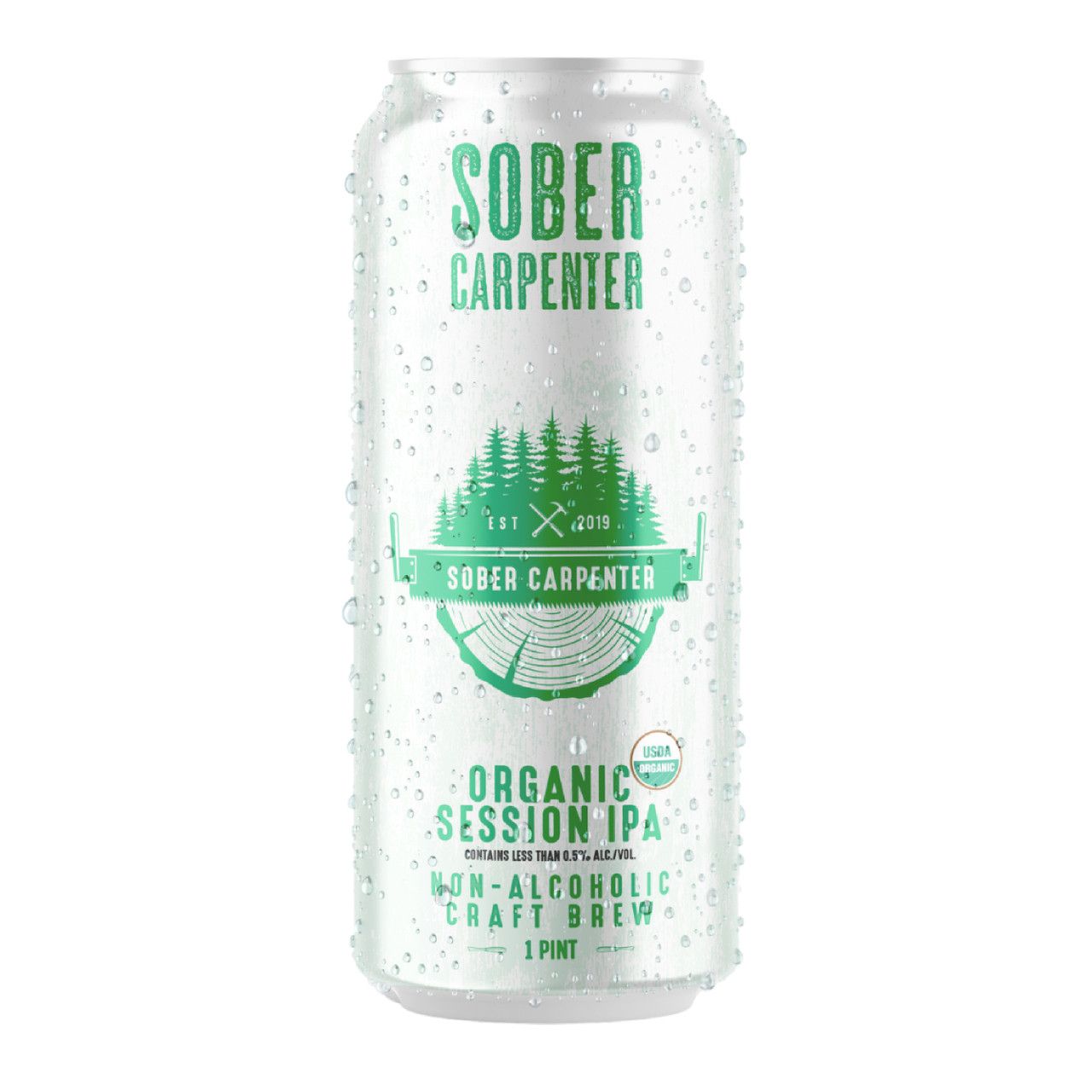 Sober Carpenter Session IPA N.A. 4pk 16oz Cans