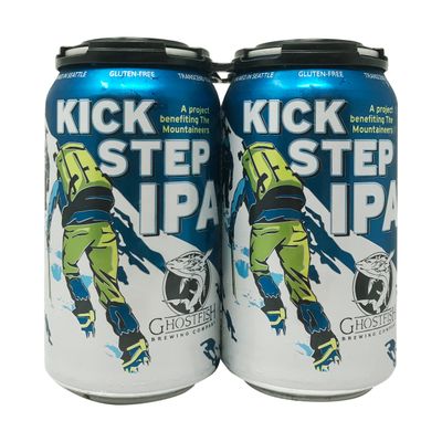 Ghostfish Kick Step IPA G.F. 4pk 12oz Cans