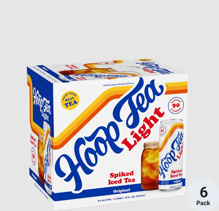 Hoop Tea Light 6pk 12oz Cans