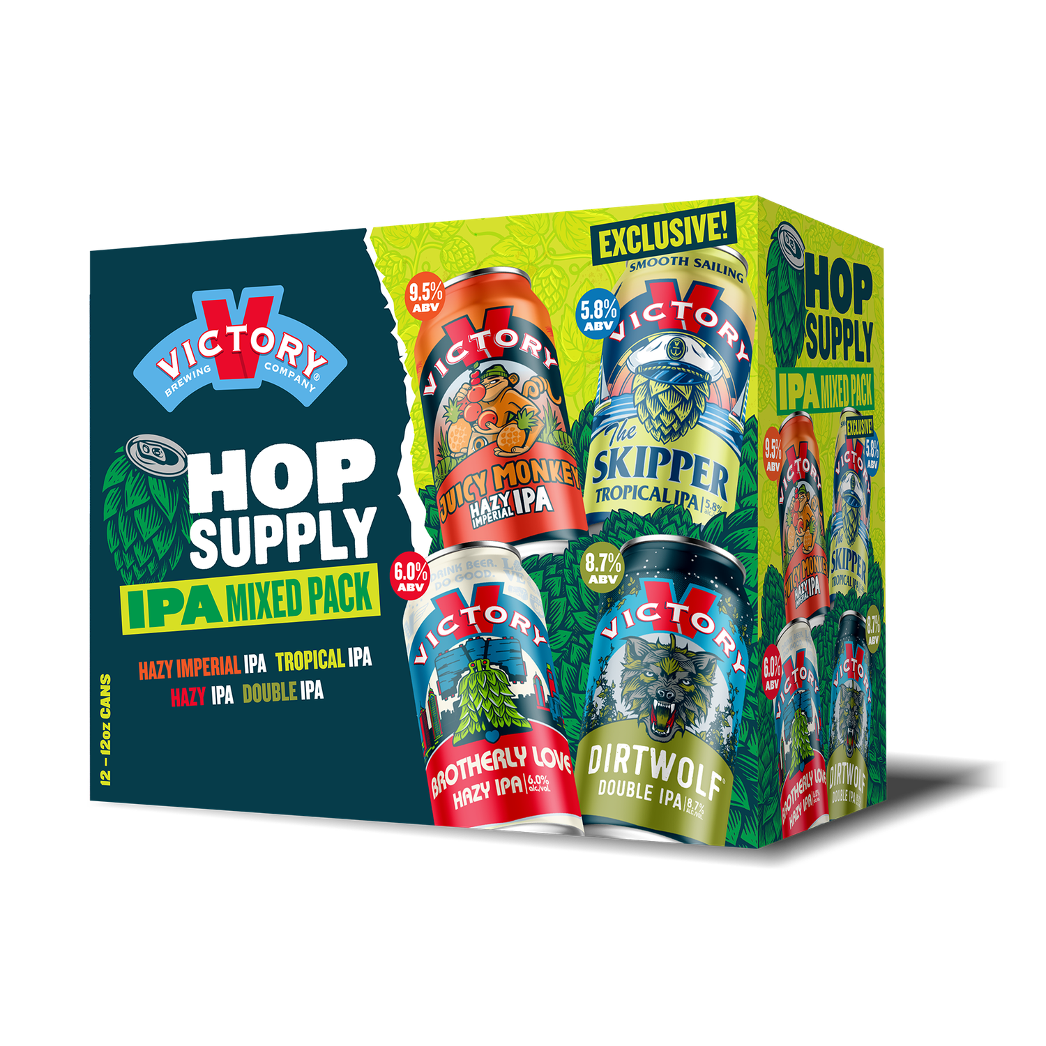 Victory Hop Supply Variety 12pk 12oz Cans
