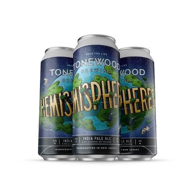 Tonewood Hemispheres IPA 4pk 16oz Cans