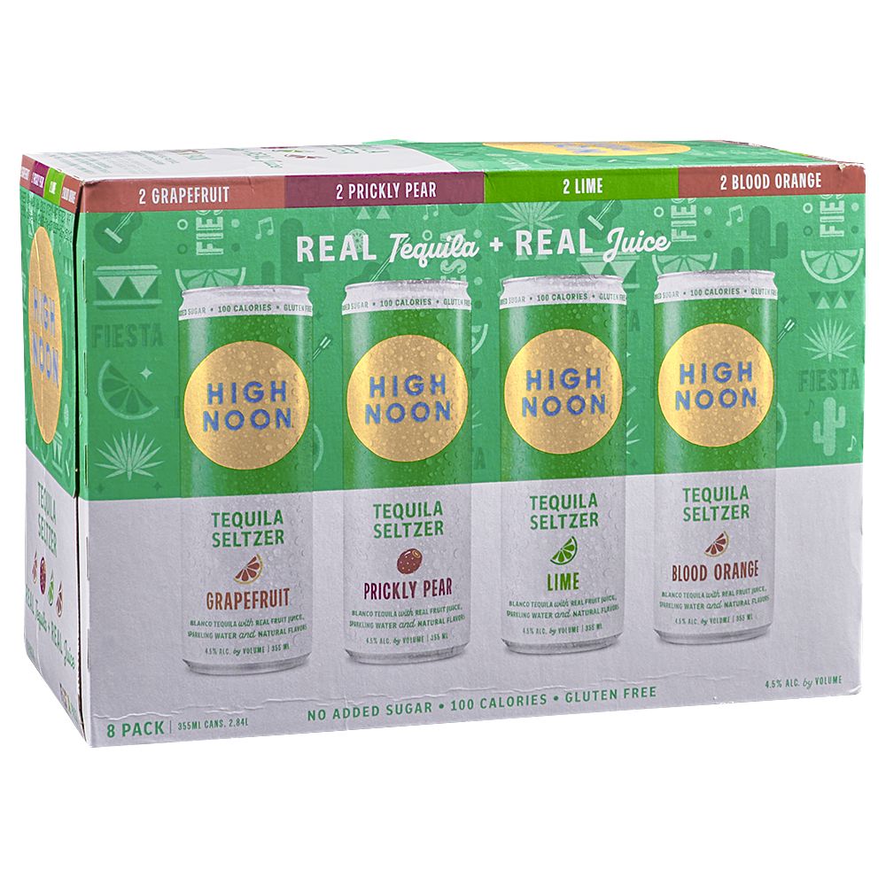 High Noon Tequila Hard Seltzer Variety 8pk 12oz Cans
