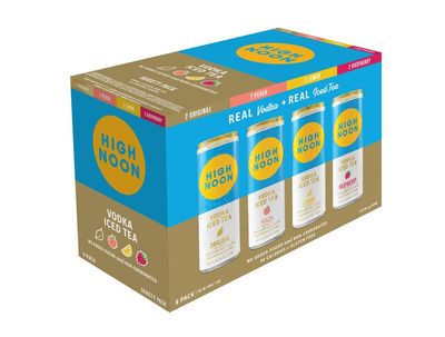 High Noon Iced Tea Vodka Variety 8pk 12oz Cans