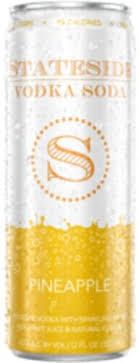 Stateside Vodka Soda Pineapple 6pk 12oz Cans