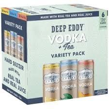 Deep Eddy Vodka Tea Variety 6pk 12oz Cans