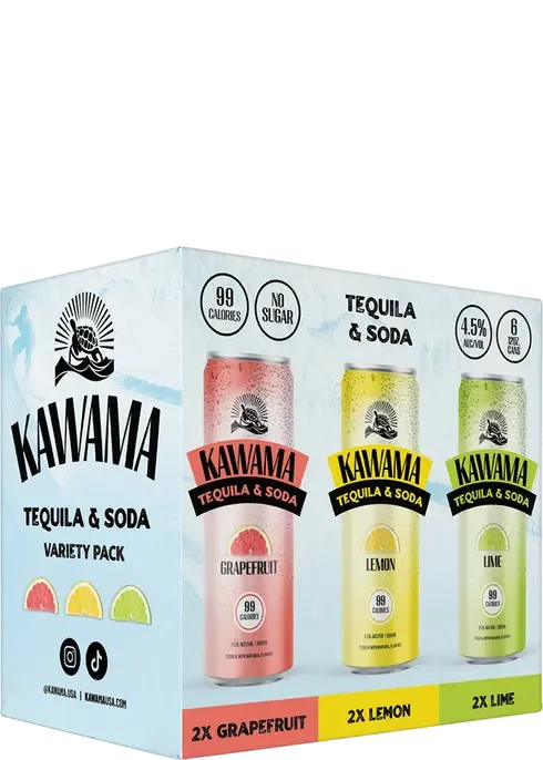 Kawama Citrus Variety 8pk 12oz Cans
